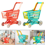 Maxbell Kids Shopping Cart Trolley Toys Valentines Gifts for Kids Role Playing Games Red