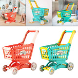 Maxbell Kids Shopping Cart Trolley Toys Valentines Gifts for Kids Role Playing Games Red