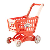 Maxbell Kids Shopping Cart Trolley Toys Valentines Gifts for Kids Role Playing Games Red