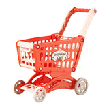 Maxbell Kids Shopping Cart Trolley Toys Valentines Gifts for Kids Role Playing Games Red