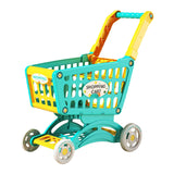 Maxbell Kids Shopping Cart Trolley Toys Valentines Gifts for Kids Role Playing Games Green