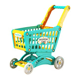 Maxbell Kids Shopping Cart Trolley Toys Valentines Gifts for Kids Role Playing Games Green