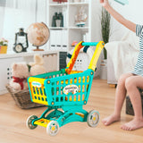 Maxbell Kids Shopping Cart Trolley Toys Valentines Gifts for Kids Role Playing Games Green