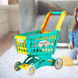 Maxbell Kids Shopping Cart Trolley Toys Valentines Gifts for Kids Role Playing Games Green