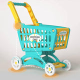 Maxbell Kids Shopping Cart Trolley Toys Valentines Gifts for Kids Role Playing Games Green