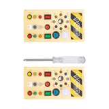 Maxbell Wooden Switches Busy Board Baby Travel Toys for Kids Preschool Holiday Gifts