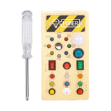 Maxbell Wooden Switches Busy Board Baby Travel Toys for Kids Preschool Holiday Gifts