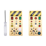 Maxbell Switches Busy Board Portable Early Educational for Children Kids Preschool