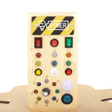 Maxbell Switches Busy Board Portable Early Educational for Children Kids Preschool