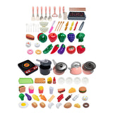 Maxbell Kitchen Toys Accessories Food Pretend Cooking Playset for Kids Birthday Gift