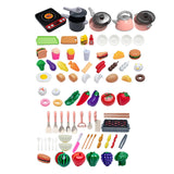 Maxbell Kitchen Toys Accessories Food Pretend Cooking Playset for Kids Birthday Gift
