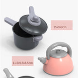 Maxbell Kitchen Toys Accessories Food Pretend Cooking Playset for Kids Birthday Gift