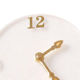Maxbell Dollhouse Miniature Clock Clear for Pretend Toys Micro Landscape Photo Props