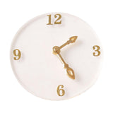 Maxbell Dollhouse Miniature Clock Clear for Pretend Toys Micro Landscape Photo Props