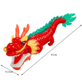 Maxbell Electric Chinese Dragon Toy Valentine's Day Gifts for Kids Ages 1~3
