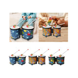 Maxbell 5'' and 6'' Bongo Drum Set with Wood Drumsticks for Girls Boys Birthday Gift Sea
