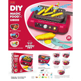 Maxbell Kids Play Kitchen Playset Pretend Cooking Playset for Restaurant Party Favor red