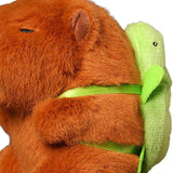 Maxbell Capybara Plush Keychain Toy Soft Ornament for Kids Boys Girls Creative Gifts Turtle