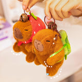 Maxbell Capybara Plush Keychain Toy Soft Ornament for Kids Boys Girls Creative Gifts Turtle