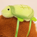 Maxbell Capybara Plush Keychain Toy Soft Ornament for Kids Boys Girls Creative Gifts Turtle