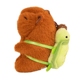 Maxbell Capybara Plush Keychain Toy Soft Ornament for Kids Boys Girls Creative Gifts Turtle