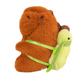 Maxbell Capybara Plush Keychain Toy Soft Ornament for Kids Boys Girls Creative Gifts Turtle