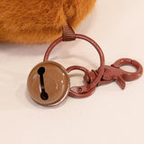 Maxbell Capybara Plush Keychain Toy Soft Ornament for Kids Boys Girls Creative Gifts Strawberry