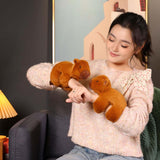 Maxbell Capybara Slap Bracelets Decoration Adorable Cute Cartoon Soft Stuffed Animal