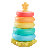 Maxbell Rainbow Stacker Rainbow Rings Early Learning Toy for Children Birthday Gifts