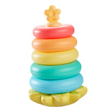 Maxbell Rainbow Stacker Rainbow Rings Early Learning Toy for Children Birthday Gifts