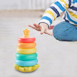 Maxbell Rainbow Stacker Rainbow Rings Early Learning Toy for Children Birthday Gifts