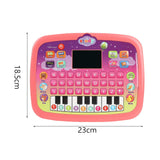 Maxbell Kids Early Learning Machine Abc Learning for Girls Boys Age 3 4 5 6 Children Pink