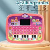 Maxbell Kids Early Learning Machine Abc Learning for Girls Boys Age 3 4 5 6 Children Pink