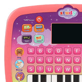 Maxbell Kids Early Learning Machine Abc Learning for Girls Boys Age 3 4 5 6 Children Pink