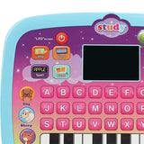 Maxbell Kids Early Learning Machine Abc Learning for Girls Boys Age 3 4 5 6 Children Blue