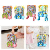 Maxbell Kids Pick up Bean Machines Interactive Pinball Machine for Girls Boys Outdoor Pink Without Feet