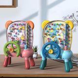 Maxbell Kids Pick up Bean Machines Interactive Pinball Machine for Girls Boys Outdoor Pink Without Feet