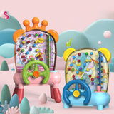 Maxbell Kids Pick up Bean Machines Interactive Pinball Machine for Girls Boys Outdoor Pink Without Feet