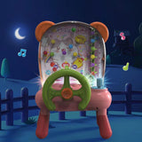 Maxbell Kids Pick up Bean Machines Interactive Pinball Machine for Girls Boys Outdoor Pink Without Feet