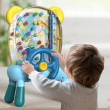 Maxbell Kids Pick up Bean Machines Interactive Pinball Machine for Girls Boys Outdoor Pink Without Feet