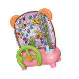 Maxbell Kids Pick up Bean Machines Interactive Pinball Machine for Girls Boys Outdoor Pink Without Feet