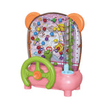 Maxbell Kids Pick up Bean Machines Interactive Pinball Machine for Girls Boys Outdoor Pink Without Feet