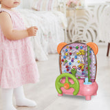 Maxbell Kids Pick up Bean Machines Interactive Pinball Machine for Girls Boys Outdoor Pink Without Feet