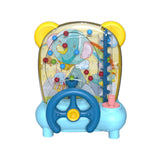 Maxbell Kids Pick up Bean Machines Interactive Pinball Machine for Girls Boys Outdoor Blue Without Feet