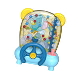 Maxbell Kids Pick up Bean Machines Interactive Pinball Machine for Girls Boys Outdoor Blue Without Feet