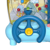 Maxbell Kids Pick up Bean Machines Interactive Pinball Machine for Girls Boys Outdoor Blue Without Feet