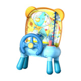 Maxbell Kids Pick up Bean Machines Interactive Pinball Machine for Girls Boys Outdoor Blue With Feet