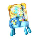 Maxbell Kids Pick up Bean Machines Interactive Pinball Machine for Girls Boys Outdoor Blue With Feet