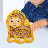 Maxbell Bead Maze Magnetic Puzzle Game Maze Toy Fine Motor Skill for Kids Gift