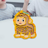 Maxbell Bead Maze Magnetic Puzzle Game Maze Toy Fine Motor Skill for Kids Gift